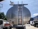Aluminum tanker trailer interior compartment layout