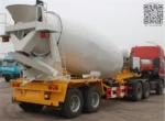Chengli factory concrete mixer trailer complete assembly