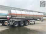 Chengli factory 3 axle tank trailer overall view