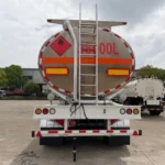 CHENGLI 38m3 tank semi trailer complete with fire extinguisher and grounding system