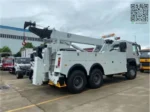 Chengli Sinotruk Howo recovery truck loading