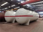 50cbm industrial LPG storage tank certification plate