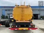LED side lights and rear lights on trailer