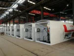 Complete LPG skid package ready for shipment