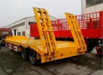 Chengli low bed semi trailer CCC ISO9001 SGS BV certified