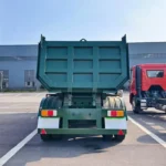 Polyurethane painted frame on Chengli tipping trailer
