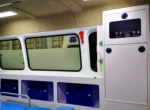 Ambulance ready for factory export shipping