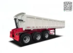 Chengli factory tri axle tipper trailer side profile