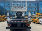 Electrostatic spraying painted truck body with optional client LOGO