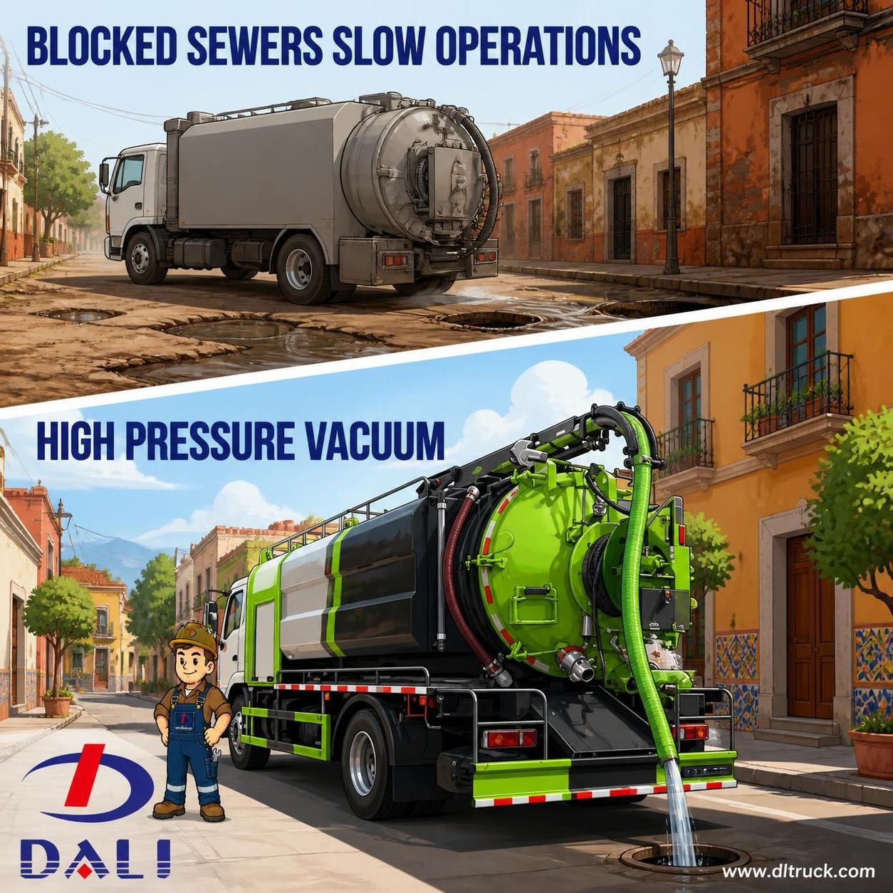 High Pressure Vacuum Sewer Jet Truck - Good Price from Chengli Factory - pain point 1 ad image
