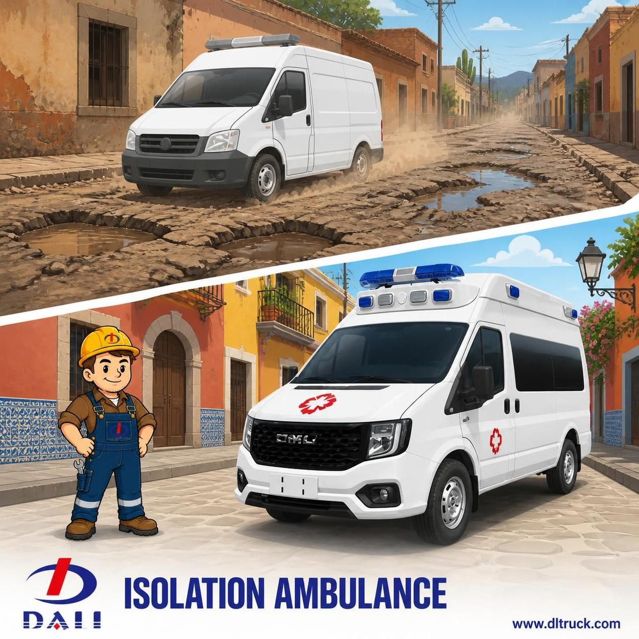 China Isolation Ambulance For Ebola - CHENGLI Factory Good Price - pain point 1 ad image