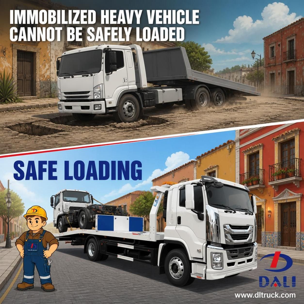 China ISUZU 10 Ton Recovery Truck – Flatbed Tow Truck | Chengli Factory Good Price - pain point 1 ad image