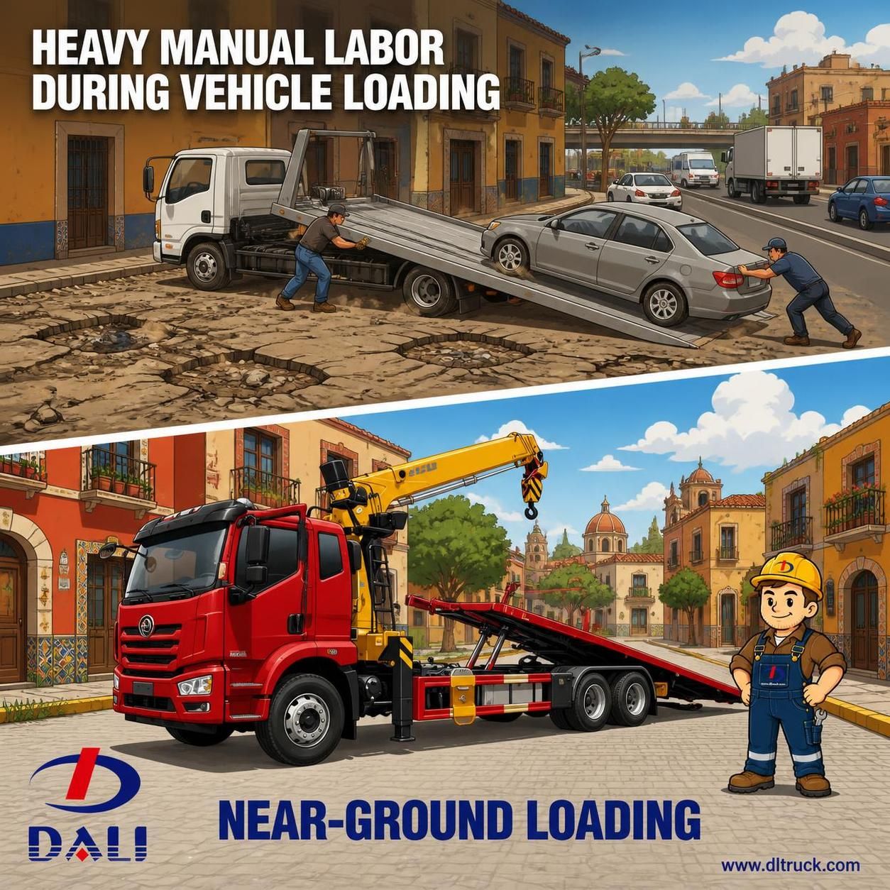 16T Flatbed Tow Truck - Factory Good Price Chengli - pain point 1 ad image