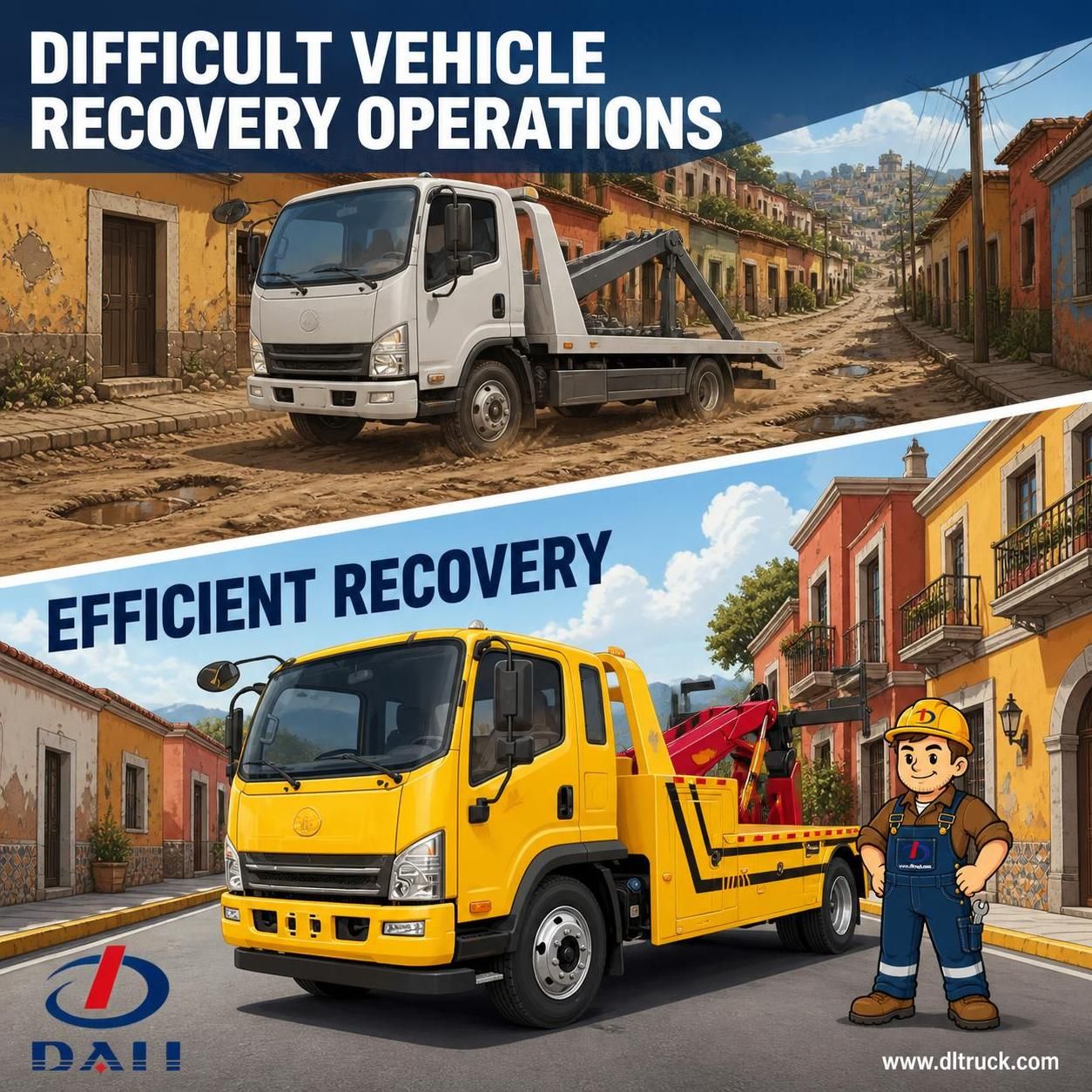 China FAW 3 Tons Integrated Wrecker Tow Truck - Factory Good Price Chengli - pain point 1 ad image