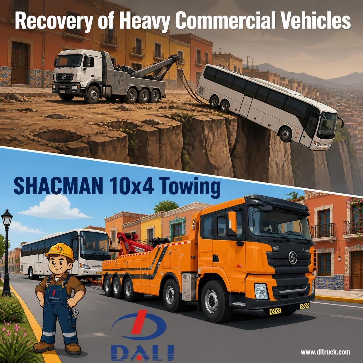 China SHACMAN 10x4 5 Axles 40Tons Integrated Towing Truck | Chengli Factory - pain point 1 ad image