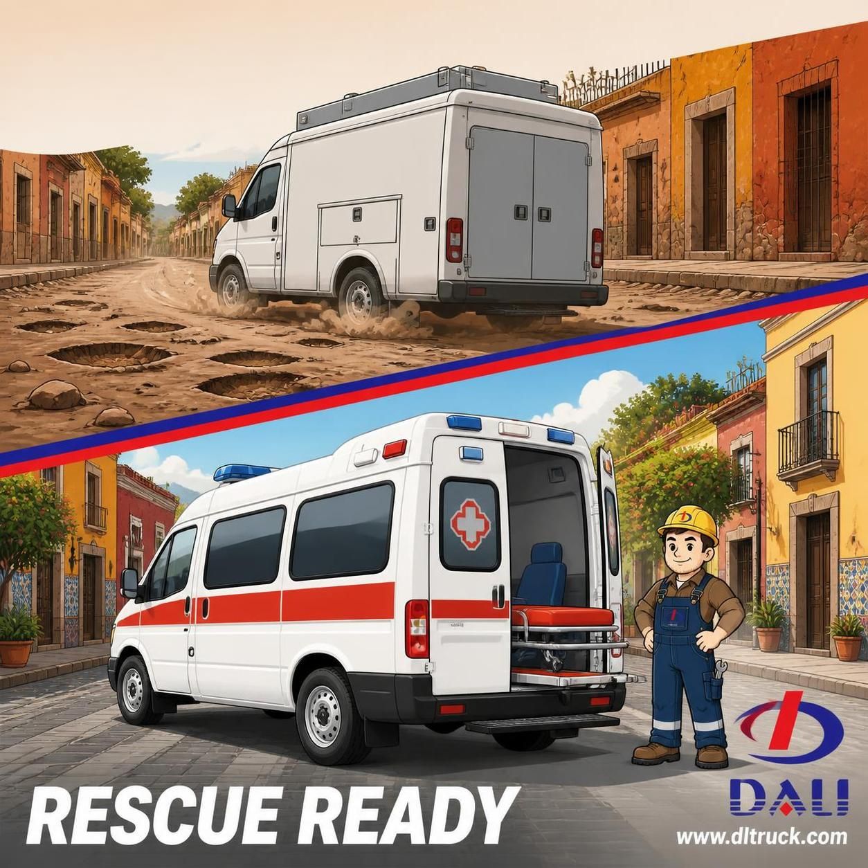 Factory Good Price Chengli JMC Rescue Ambulance for Sale - pain point 1 ad image