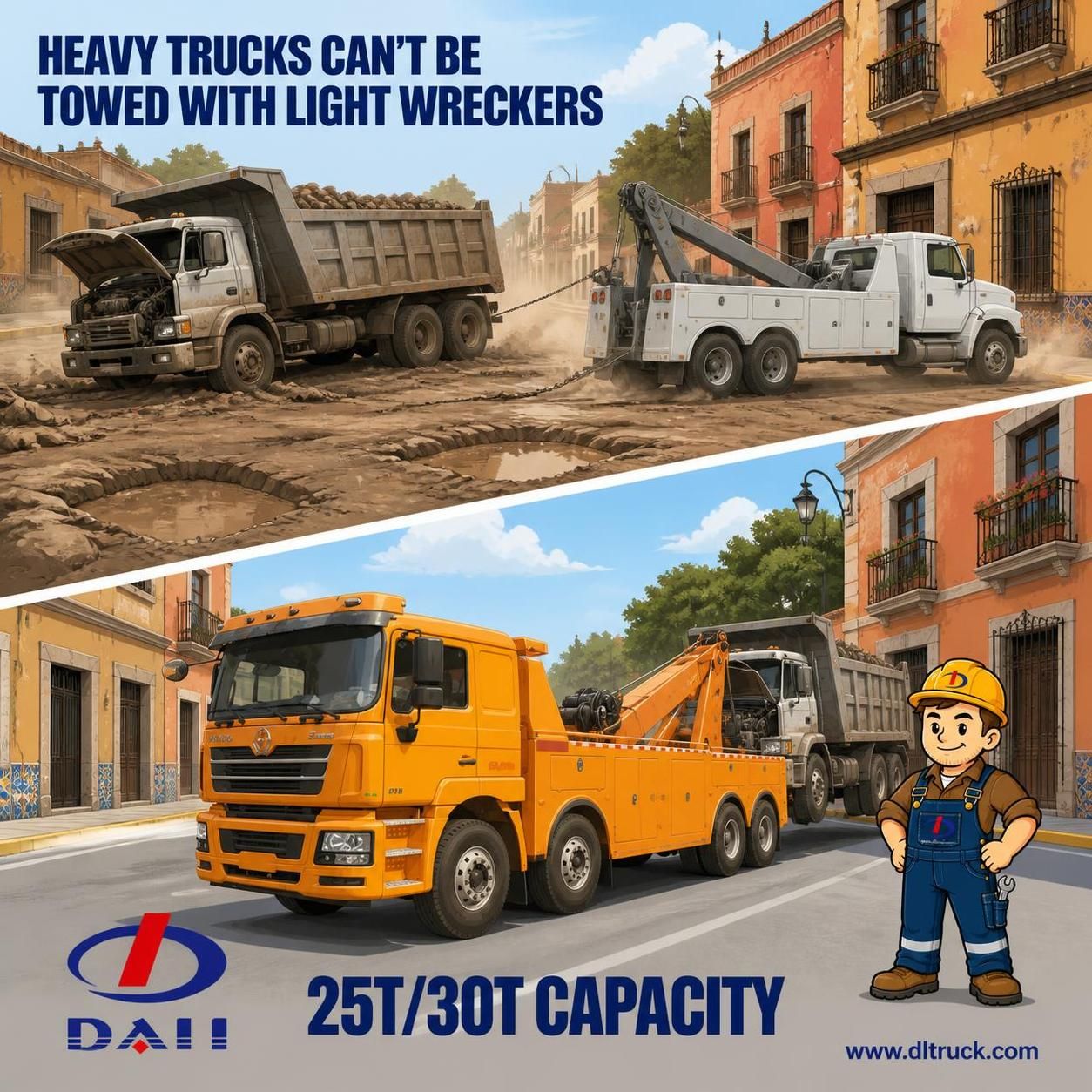 SHACMAN F3000 8x4 Wrecker Tow Truck 25T/30T - Chengli Factory Direct - pain point 1 ad image