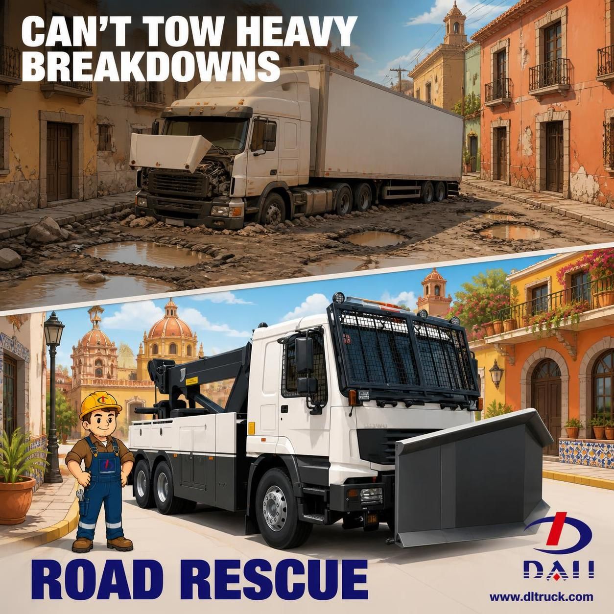 China 6*6 Sinotruk Howo 30tons Road Rescue Towing Truck - Factory Good Price Chengli - pain point 1 ad image