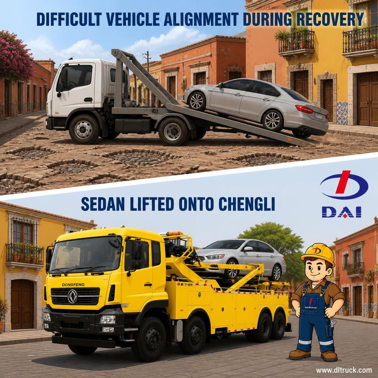 Factory Good Price Chengli Dongfeng 8X4 40Tons 360 Degree Rotator Tow Truck - pain point 1 ad image