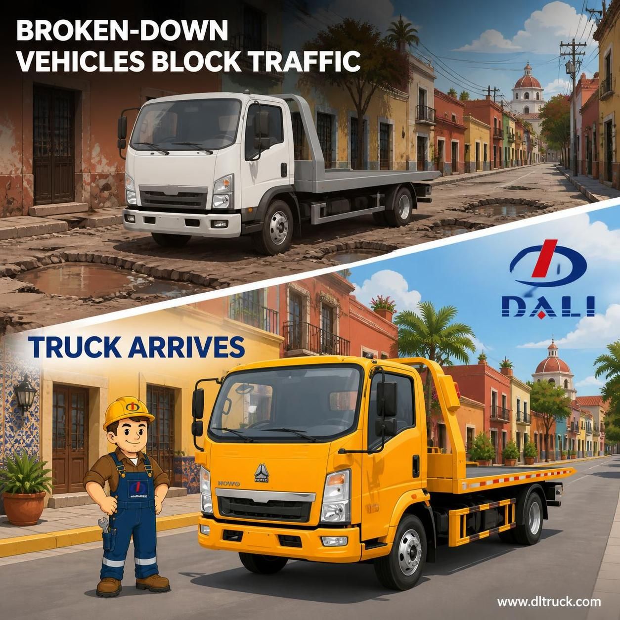 Sinotruk HOWO 4tons Breakdown Lorry - Flatbed Tow Truck | Chengli Factory Good Price - pain point 1 ad image