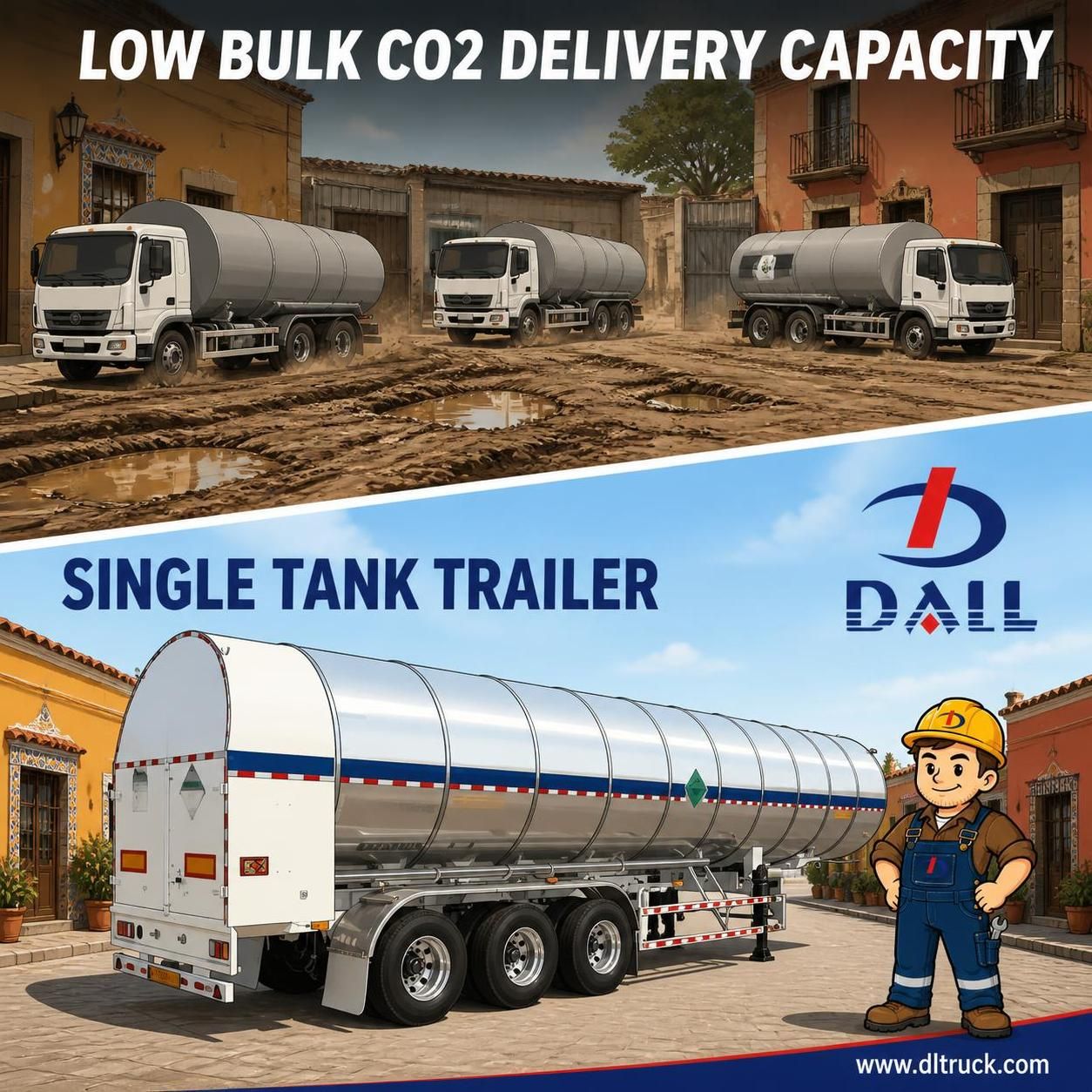 29.6m³ Liquid Carbon Dioxide Tank Semi Trailer – Factory Good Price Chengli - pain point 1 ad image