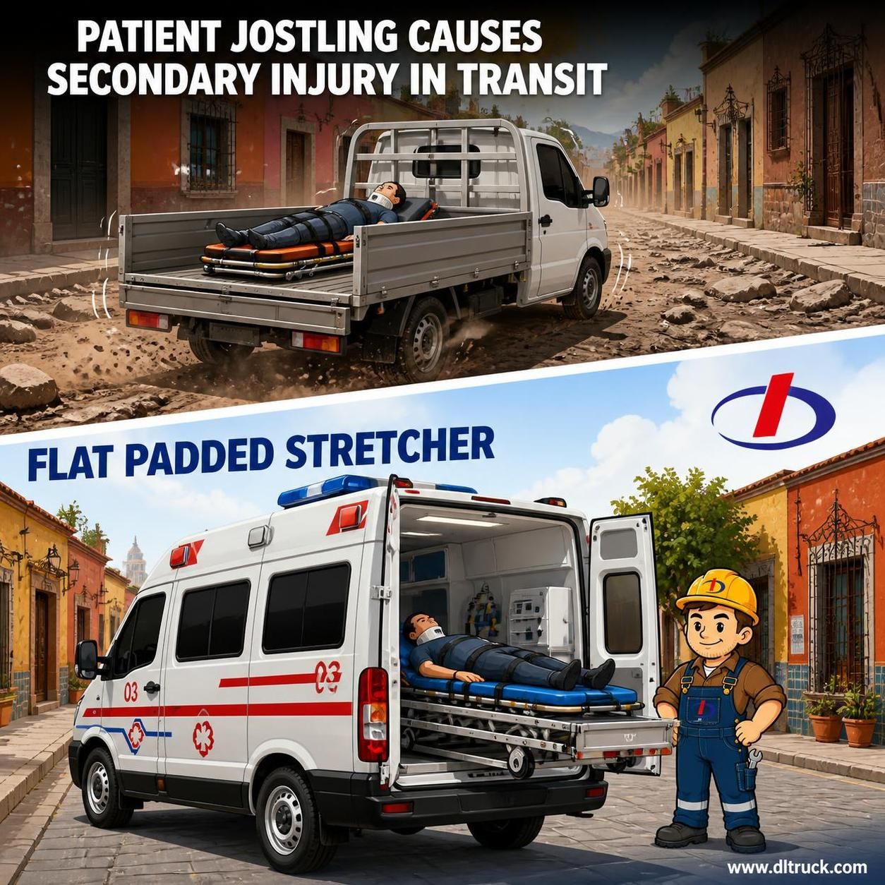 Factory Good Price CHENGLI IVECO Patient-transport Ambulance - pain point 1 ad image