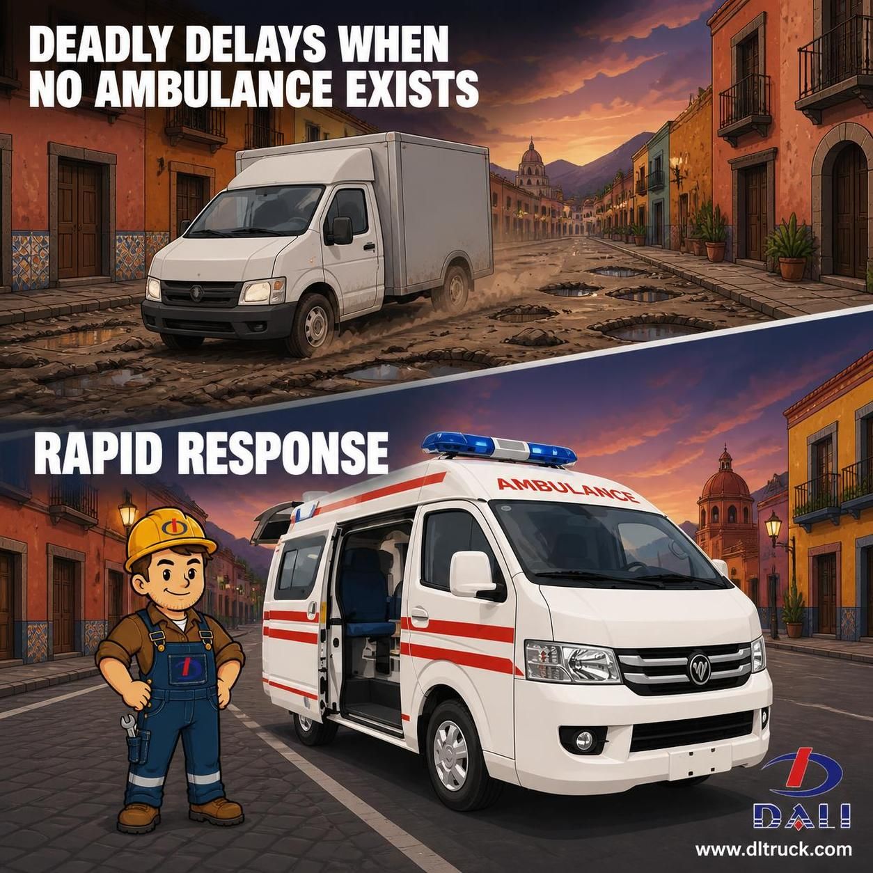China Africa Ambulance - Good Price Factory Direct | Chengli - pain point 1 ad image