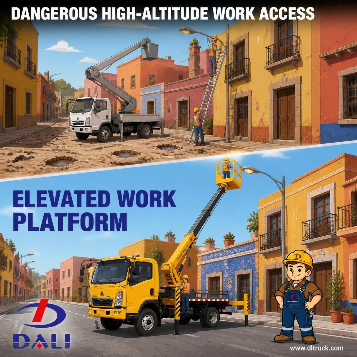 Factory Good Price Chengli HOWO 12m 40FT Elevated Work Platform Truck - pain point 1 ad image