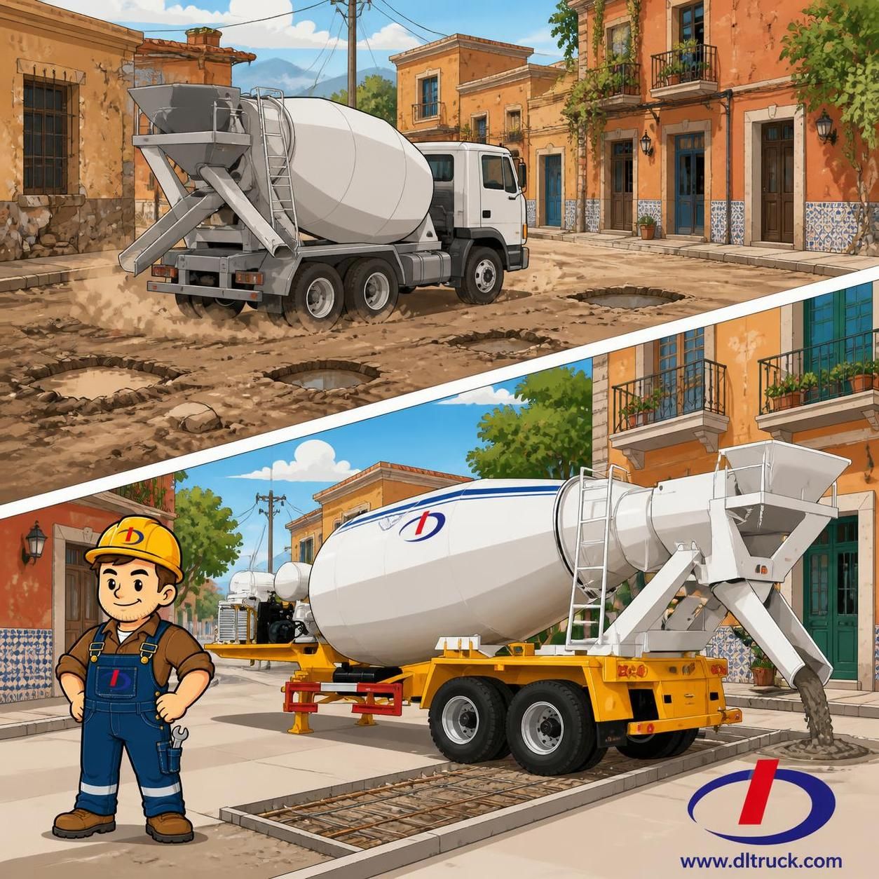 Factory Good Price Chengli 30cbm Concrete Mixer Trailer - pain point 1 ad image