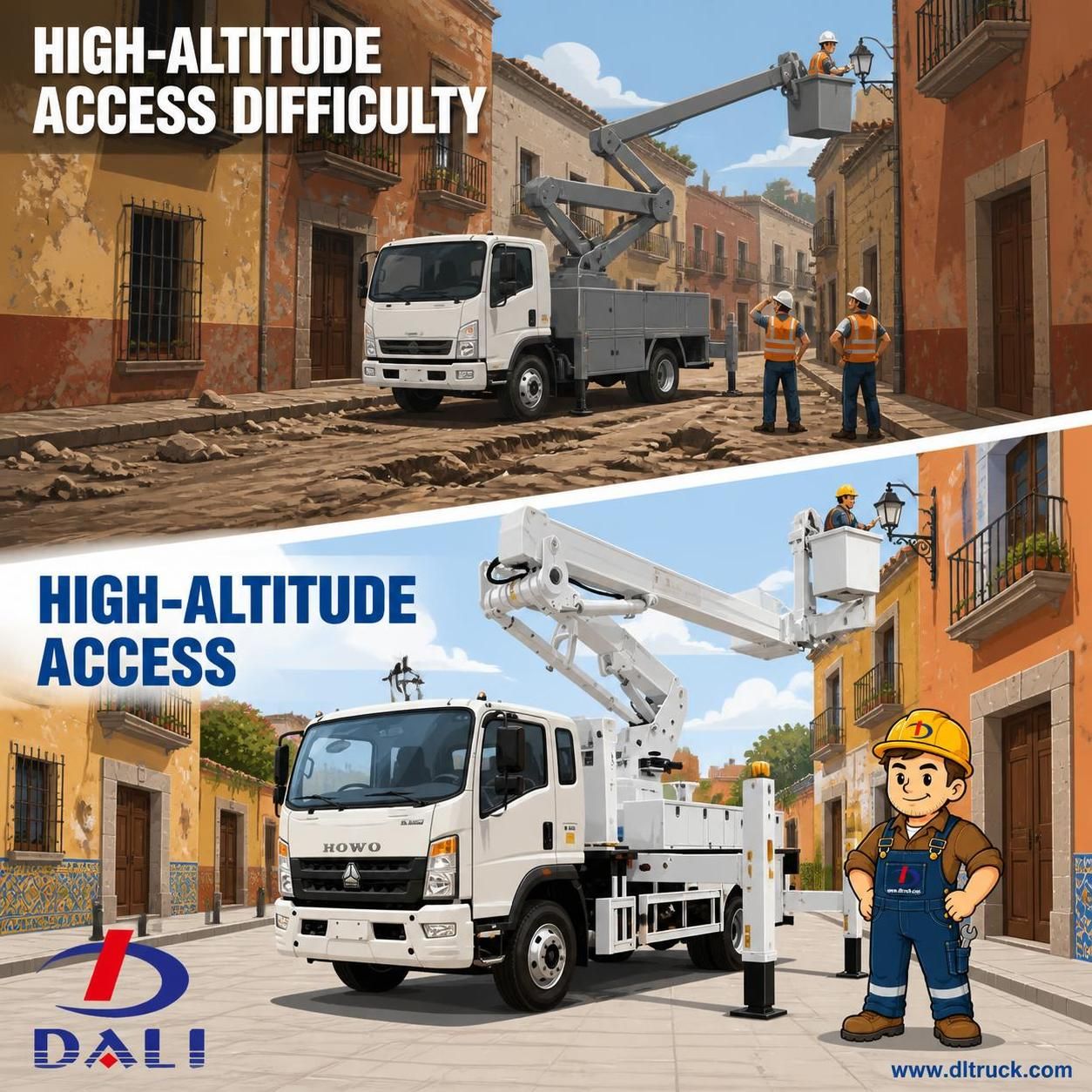 China HOWO 18m Insulated Bucket Truck - Factory Good Price CHENGLI - pain point 1 ad image