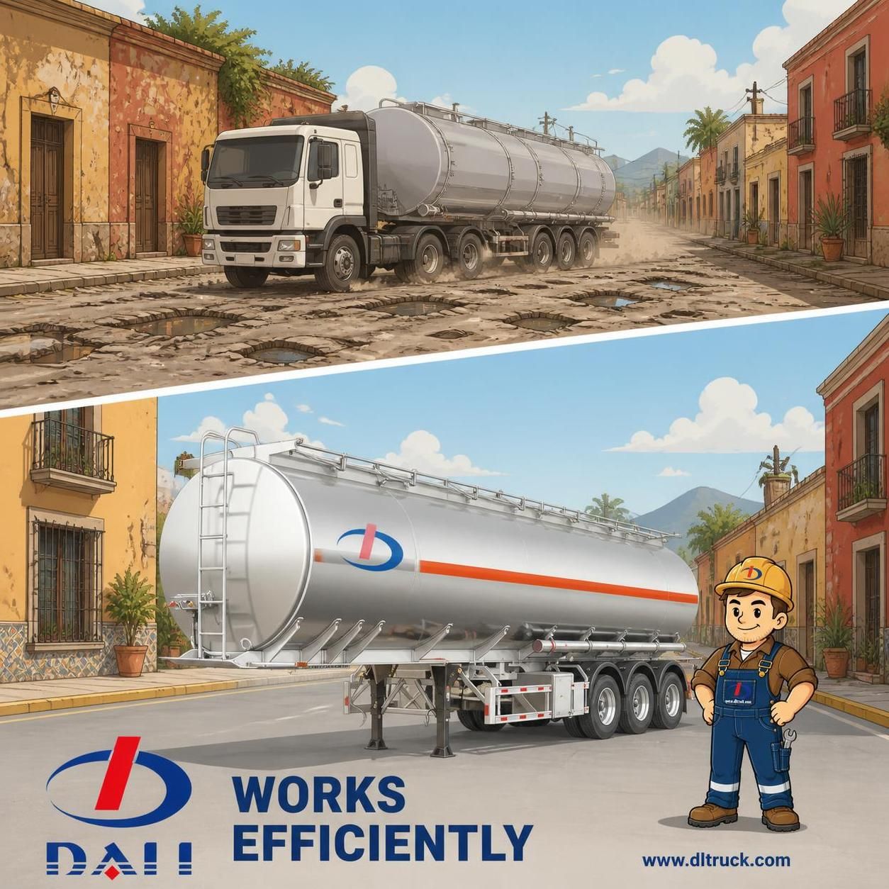 50000L Fuel Tank Semi Trailer | Chengli Factory Direct - pain point 1 ad image