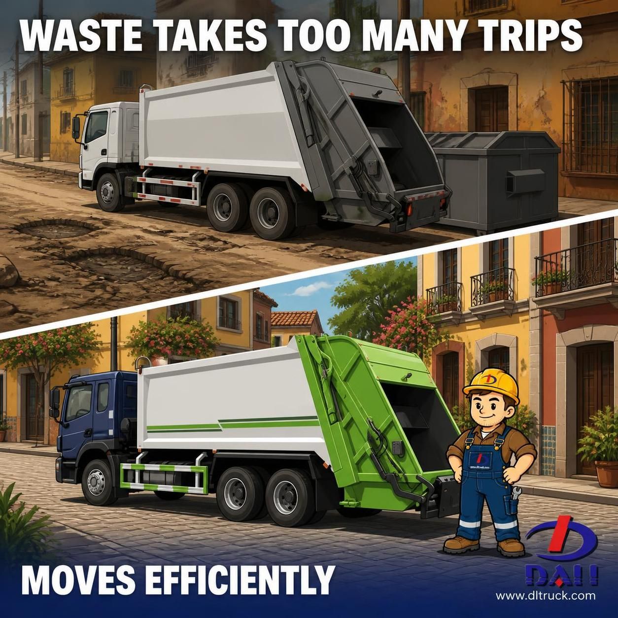 Dongfeng 18cbm Compactor Garbage Truck | Factory Good Price Chengli - pain point 1 ad image