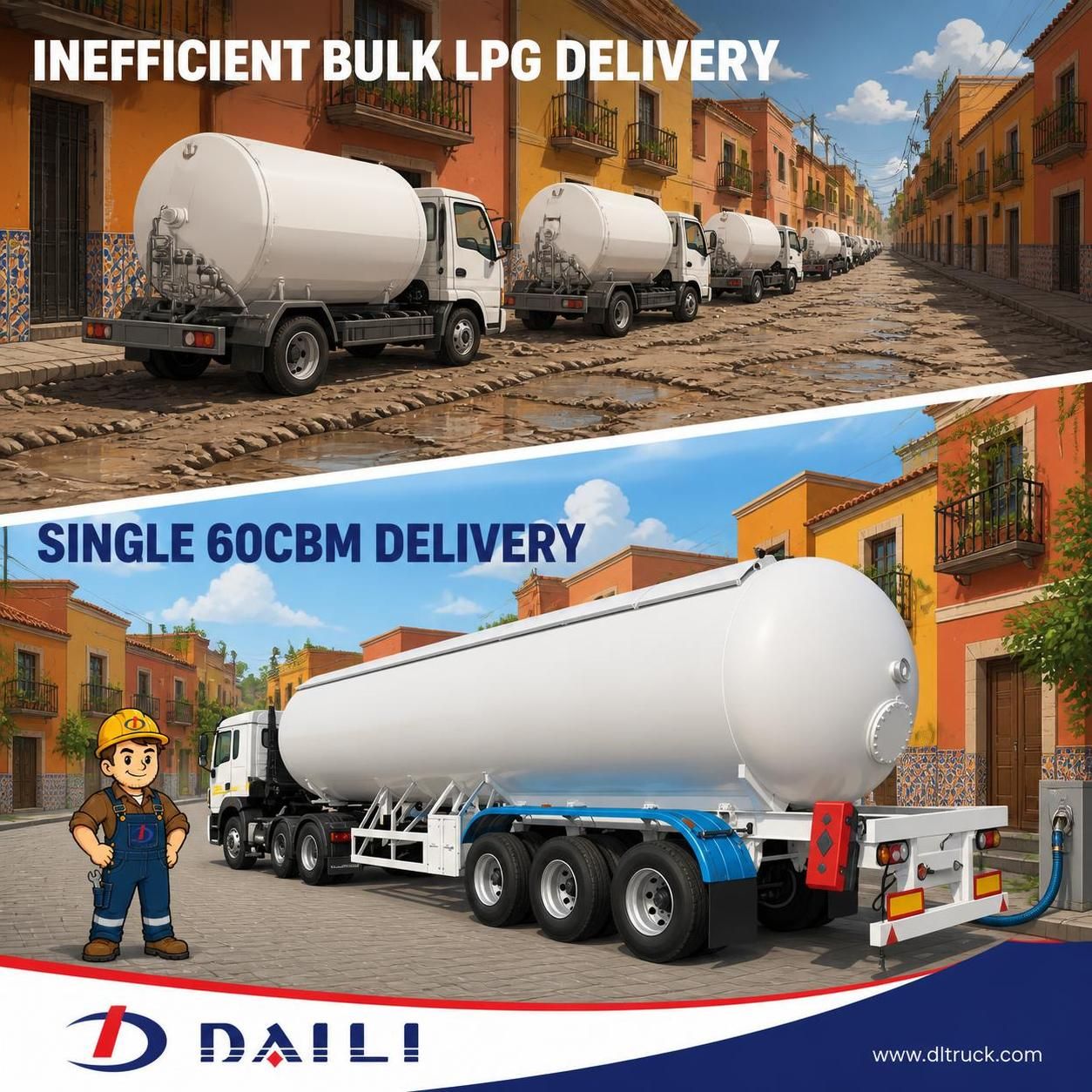 60CBM LPG Tank Trailer for Niger – CHENGLI Factory Price - pain point 1 ad image