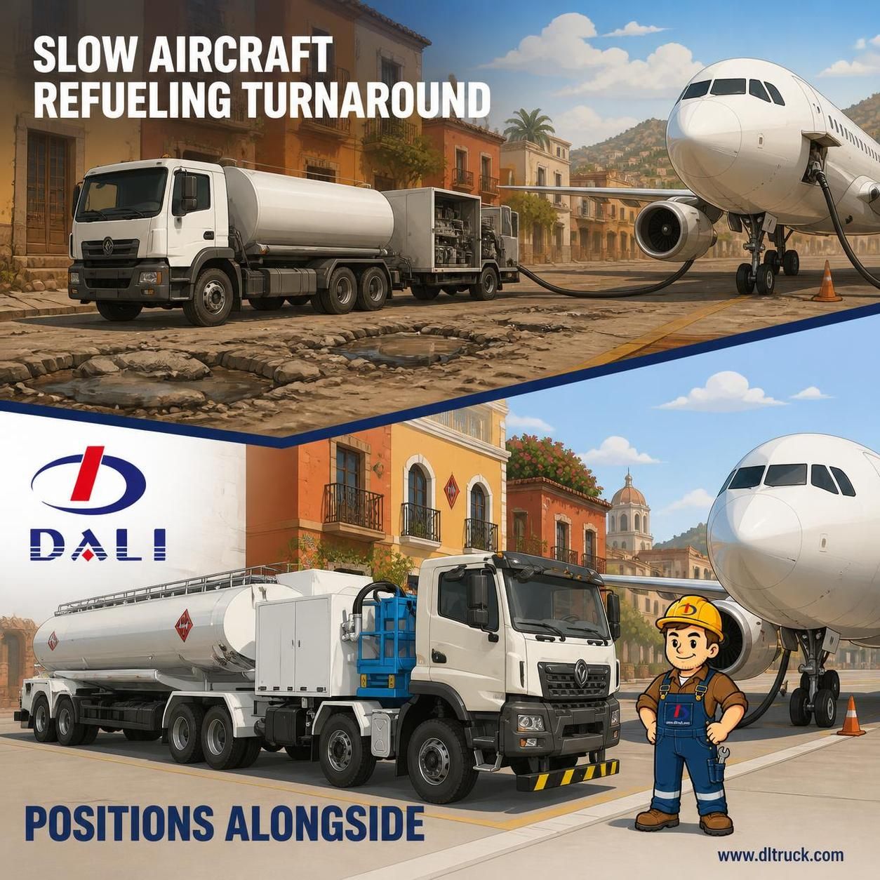 60m³ Aviation Fuel Trailer - WEILONG | Factory Good Price Chengli - pain point 1 ad image