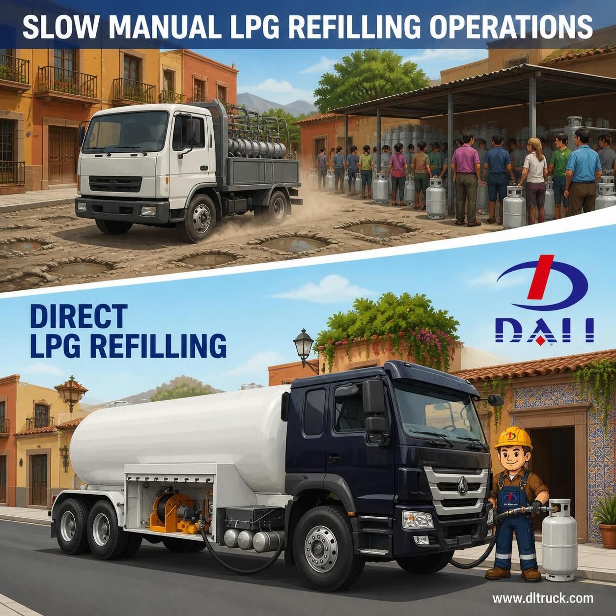 10Tons LPG Refilling Truck For Kenya - Chengli Factory Good Price - pain point 1 ad image