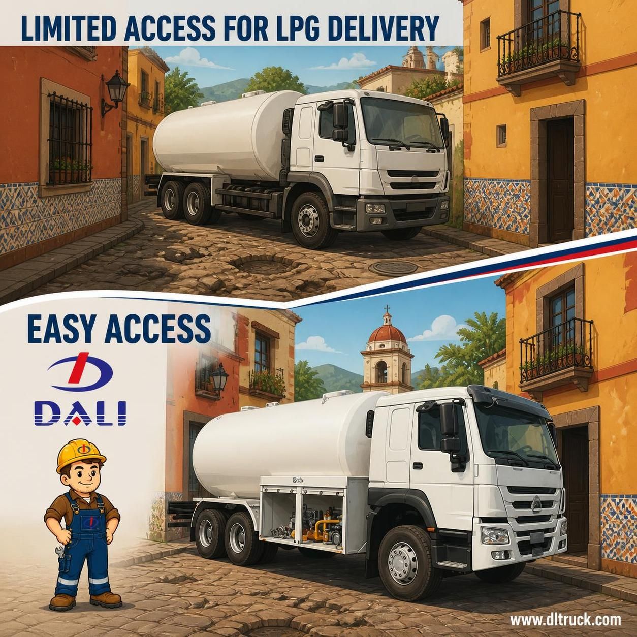 Factory Good Price Chengli LPG Bobtail Tank Truck - pain point 1 ad image