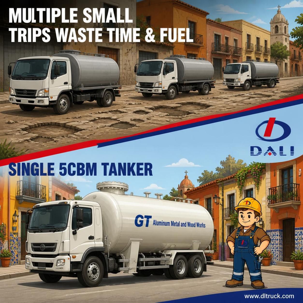 China 5CBM 2.5MT LPG Storage Tanker Manufacturers, Suppliers, Factory - Good Price - Chengli - pain point 1 ad image