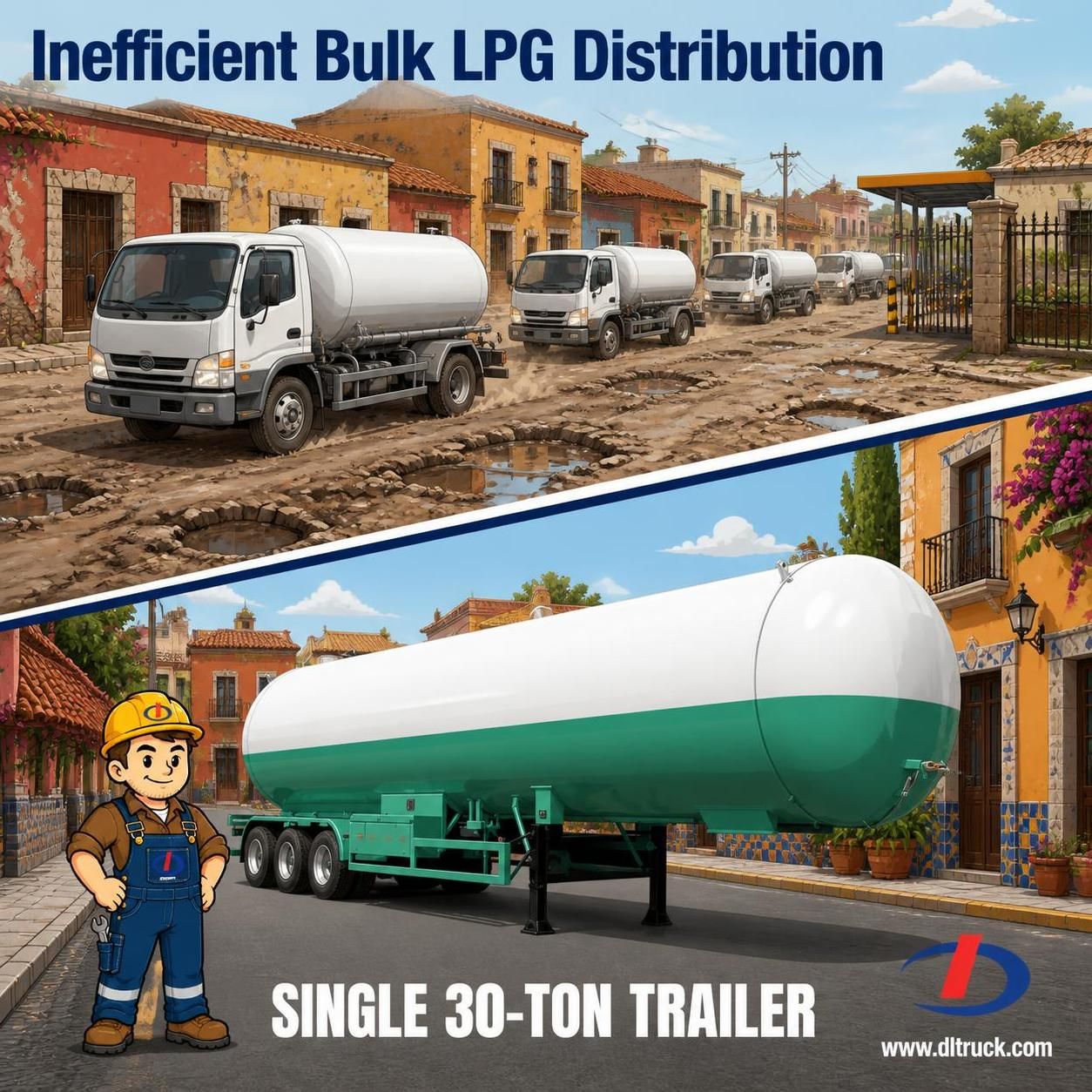 30 Tons LPG Gas Tank Trailer | Chengli Factory Good Price - pain point 1 ad image