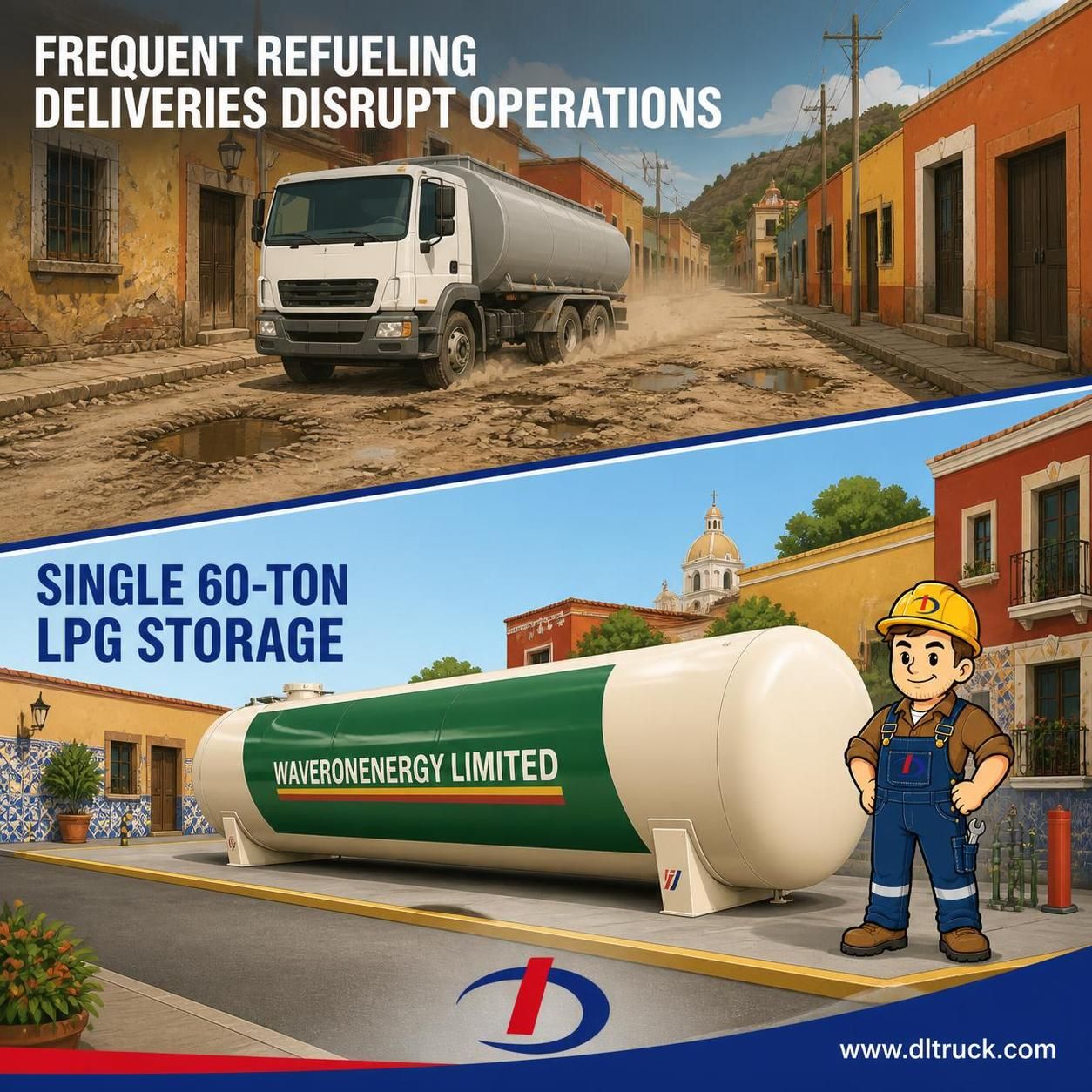 China 60tons LPG Storage Tank For Nigeria Manufacturers, Suppliers, Factory - Good Price - Chengli - pain point 1 ad image