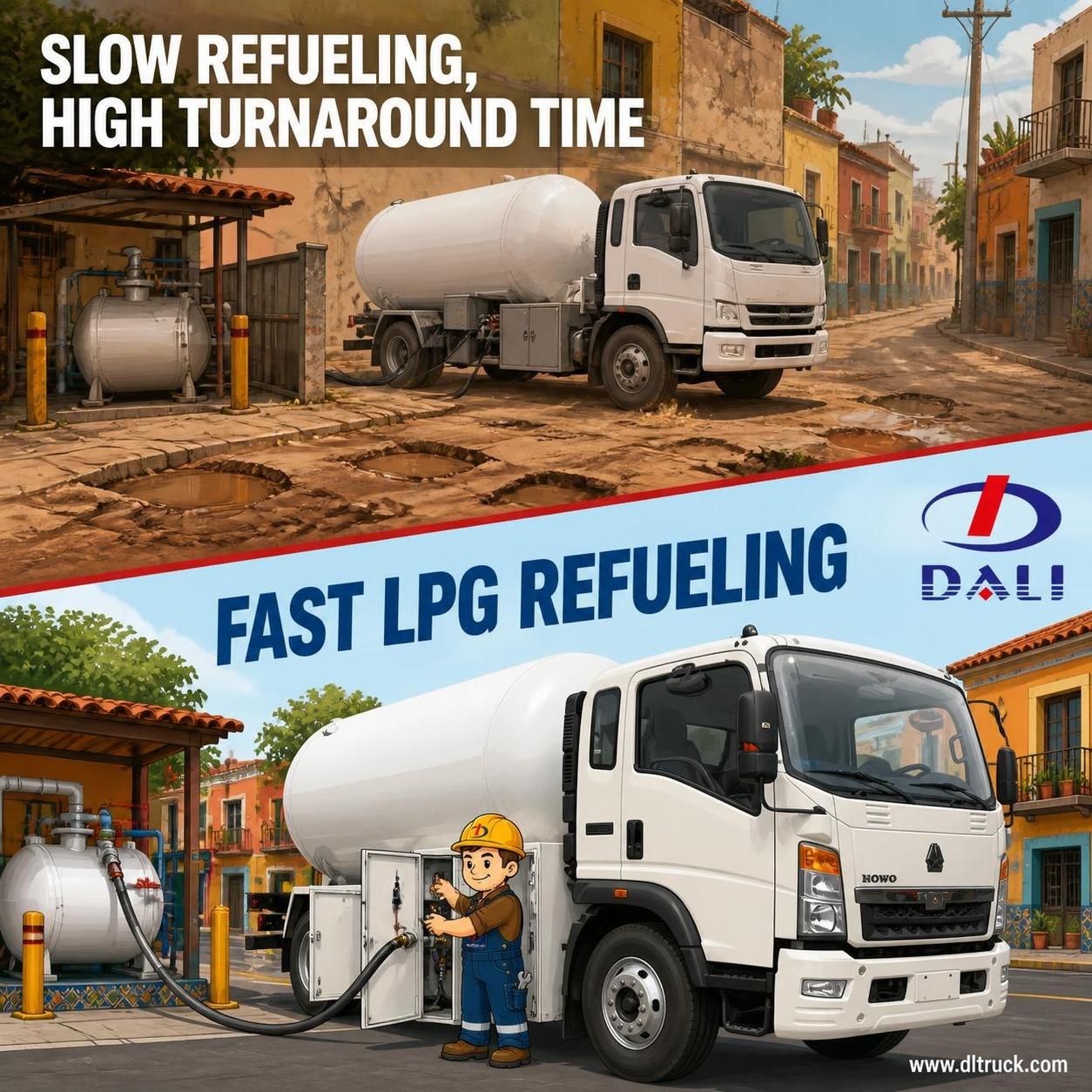 China Sinotruk HOWO 4x2 LPG Tanker Truck - 15m3 7.5 Ton - Chengli Factory - pain point 1 ad image
