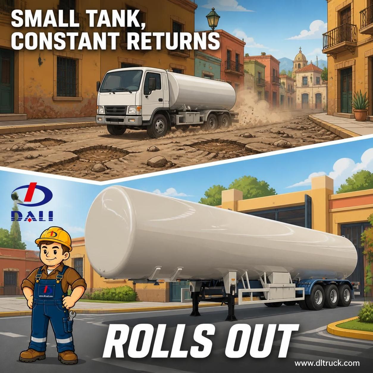 Factory Good Price Chengli 61.9CBM 30 Tons LPG Road Tanker Truck - pain point 1 ad image