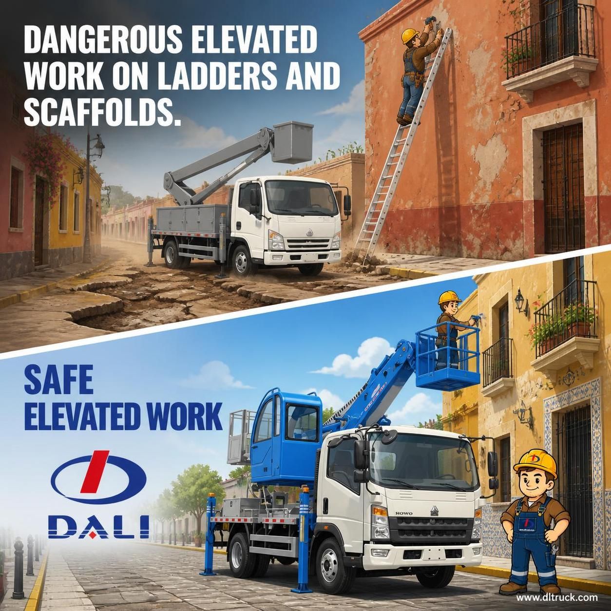 China HOWO 28m Aerial Platform Truck – Factory Good Price CHENGLI - pain point 1 ad image