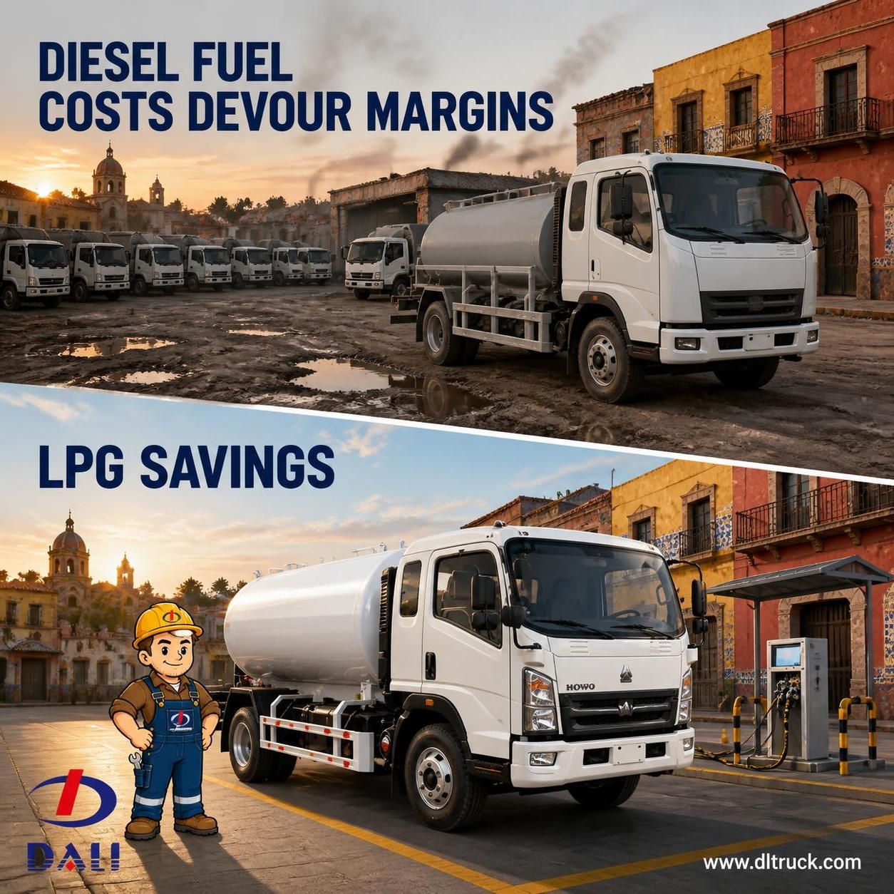 China 5tons SINOTRUK HOWO LPG Bobtail Truck - Good Price - pain point 1 ad image