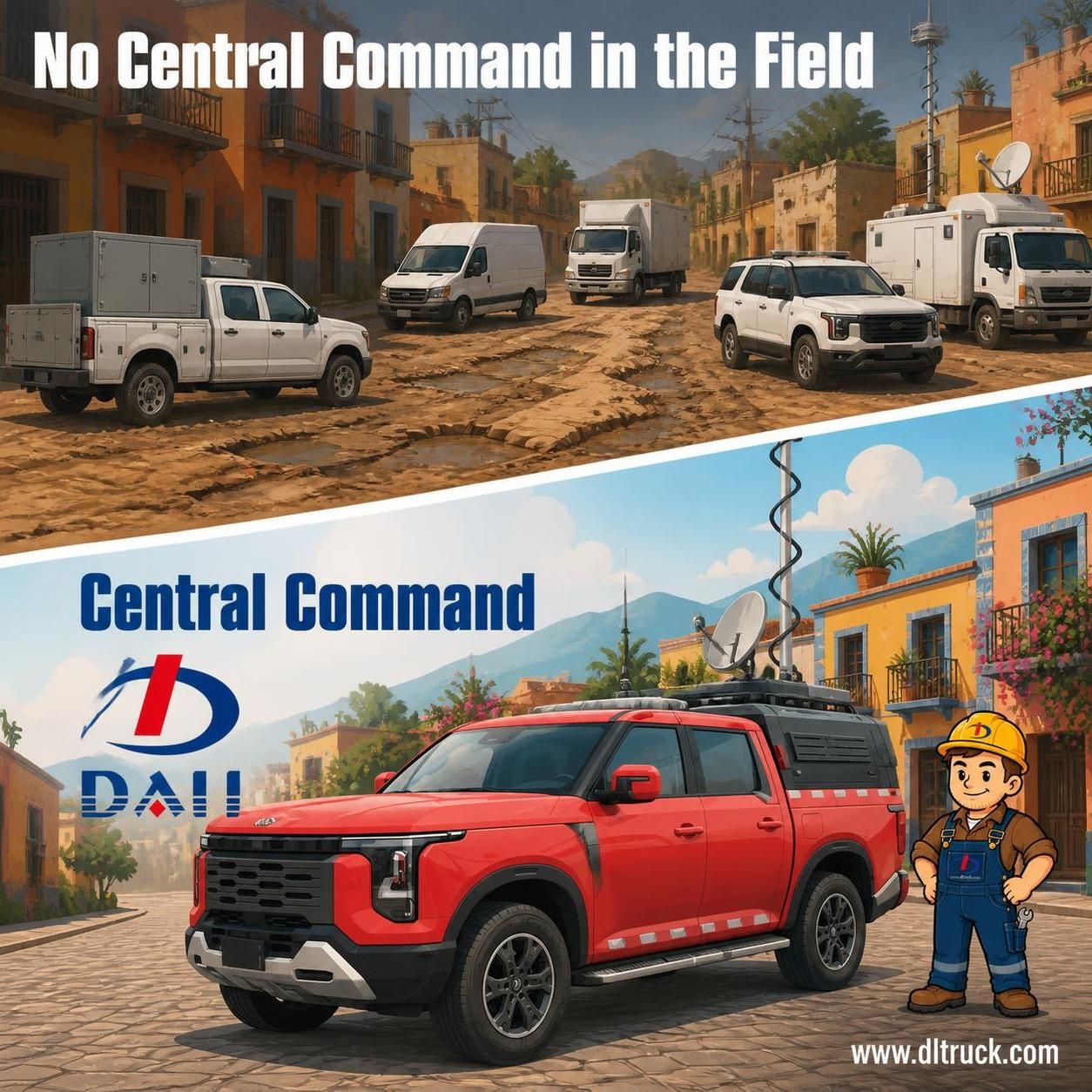 4x2 Mobile Command Vehicle with Communication System for Emergency Response and Field Operations - pain point 1 ad image