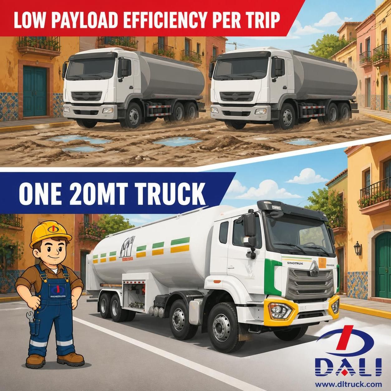 20MT LPG Tanker Truck Sinotruk HOWO | Chengli Factory Good Price - pain point 1 ad image