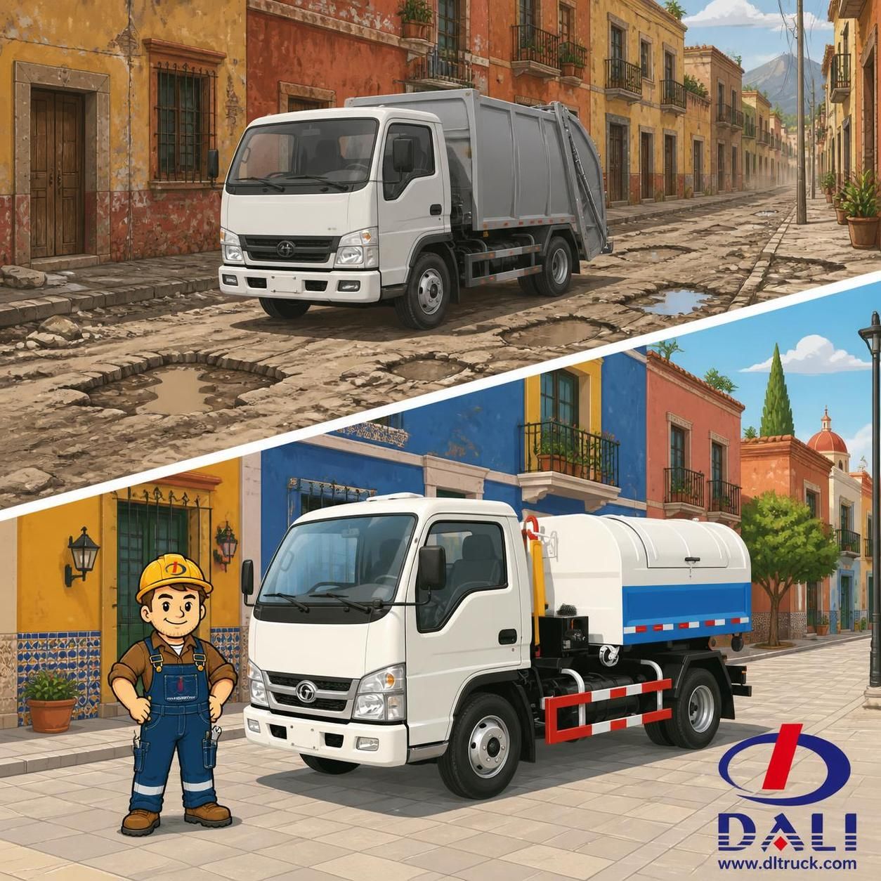 4x2 Hook Lift Garbage Truck - Good Price from Chengli Factory - pain point 1 ad image