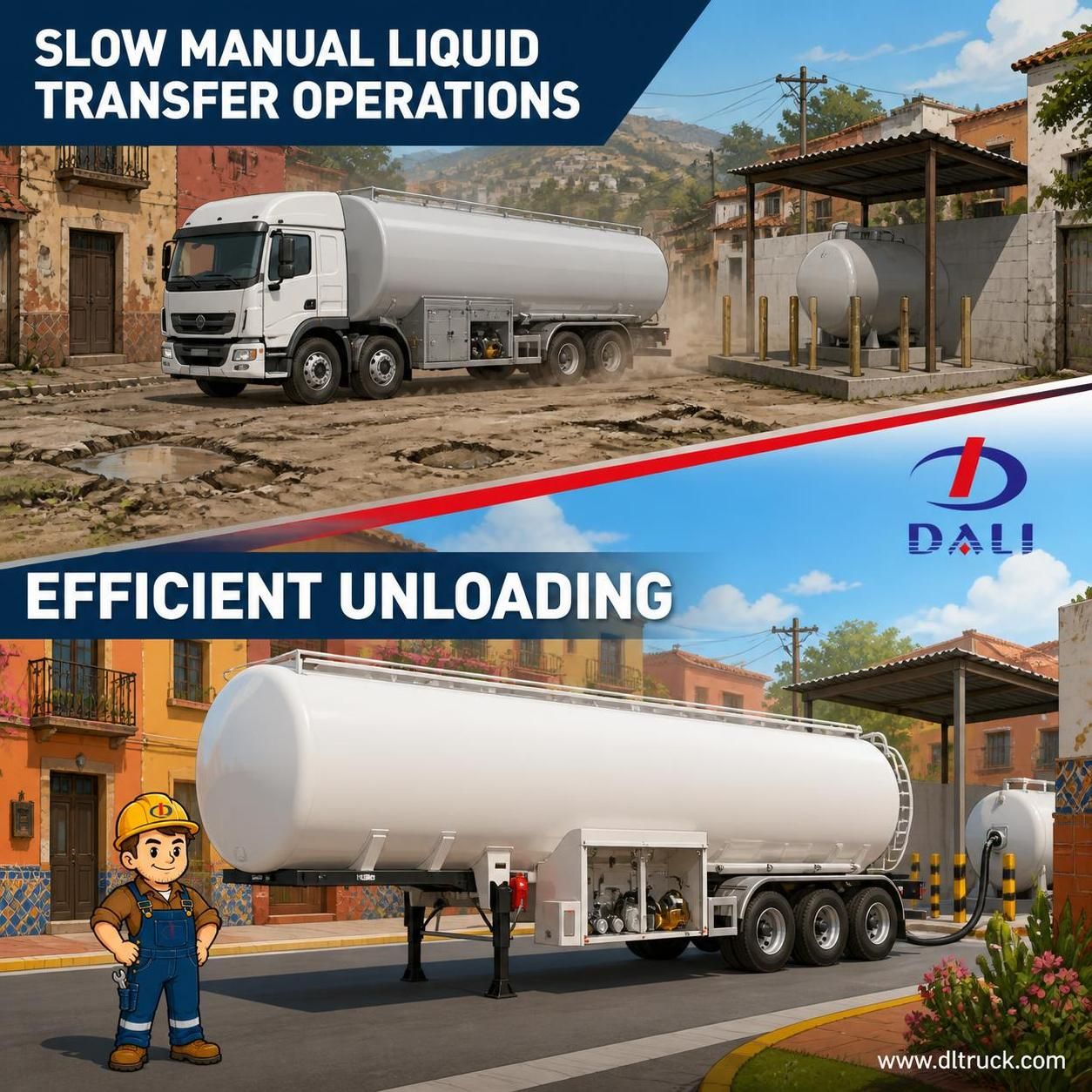 Factory Good Price Chengli 3 Axle 30tons LPG Tank Trailer With Pumping and Flow Meter - pain point 1 ad image