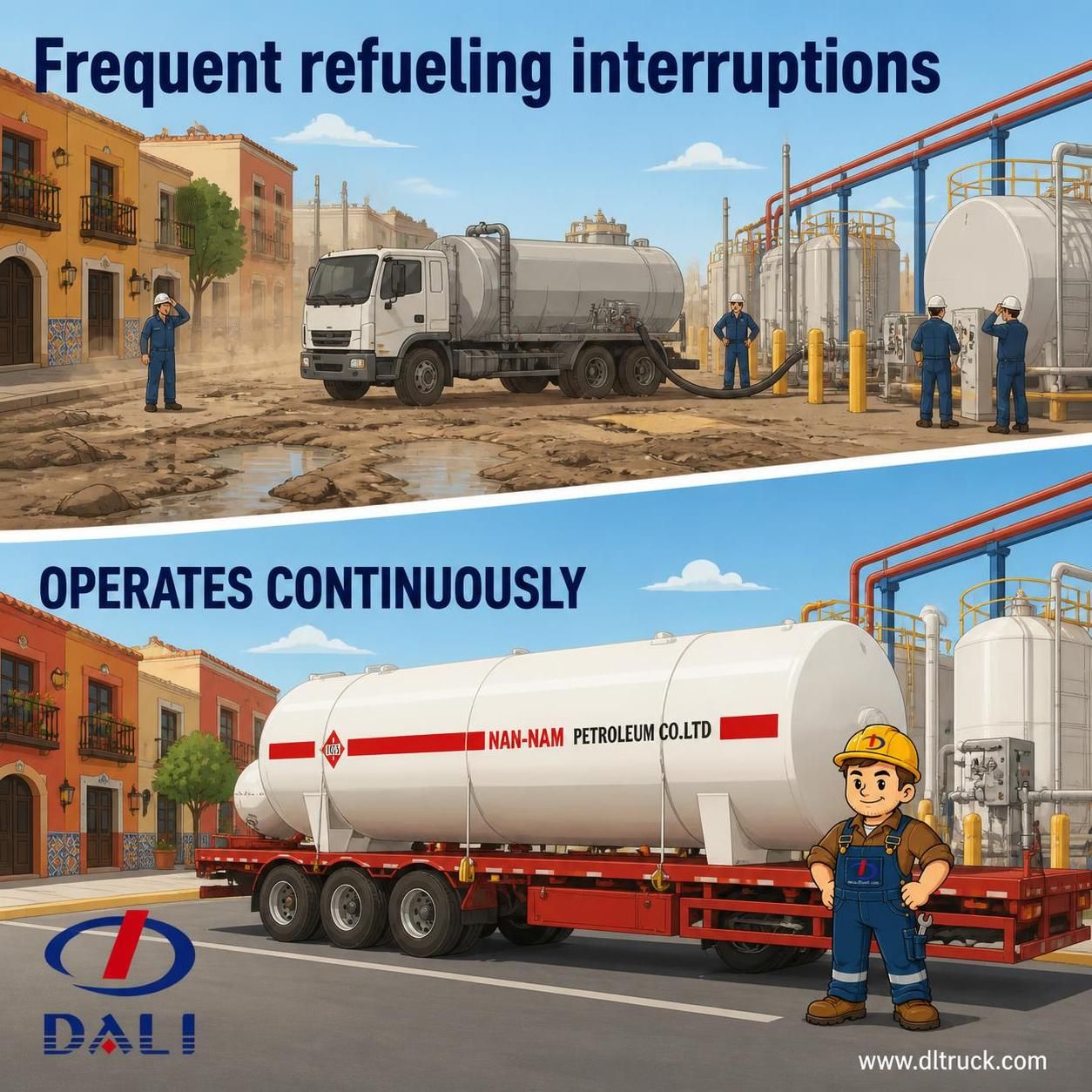 25 Ton Propane Storage Bullet Tank - Chengli LPG Storage Tank - pain point 1 ad image