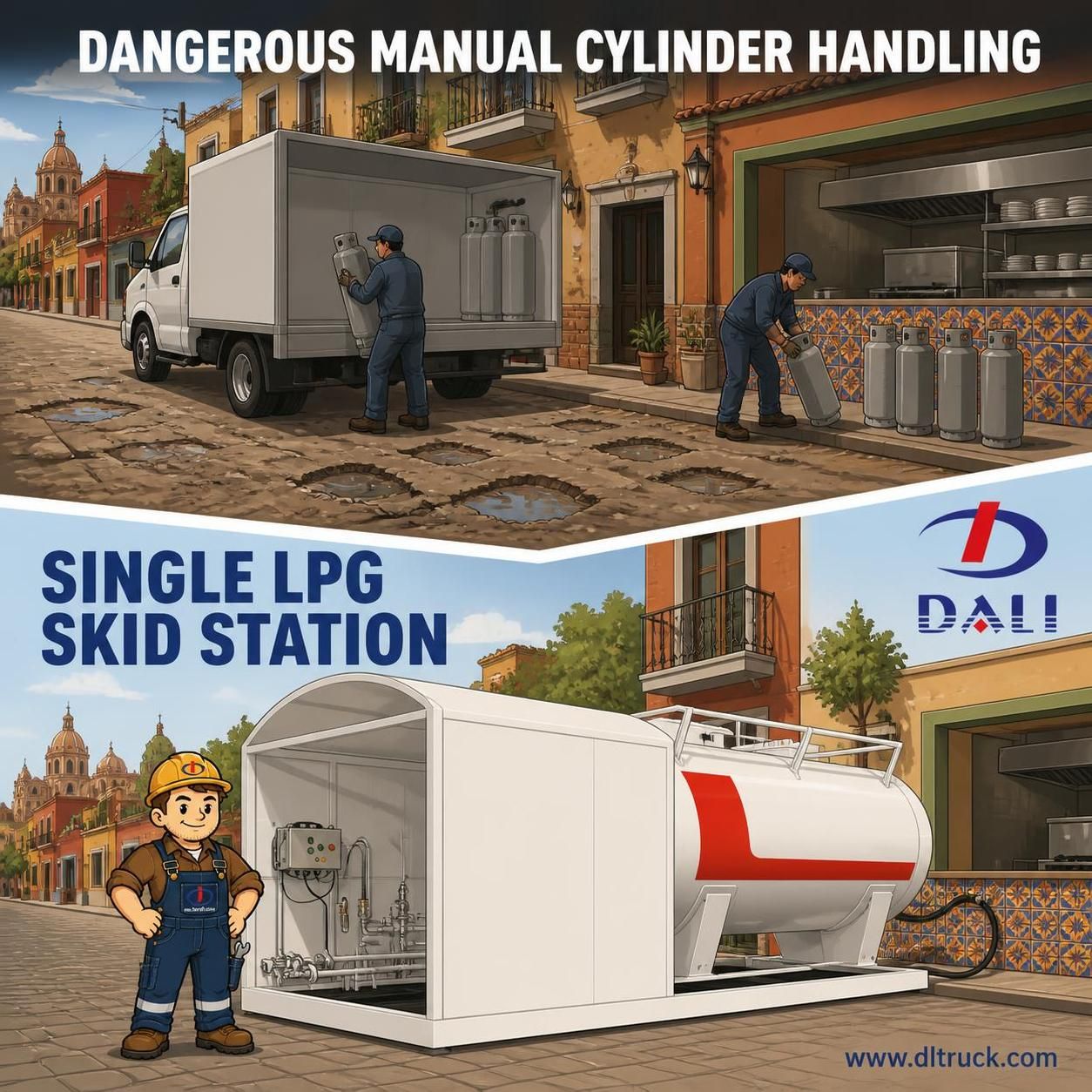 10CBM 5MT LPG Skid Station - Chengli Factory Good Price - pain point 1 ad image