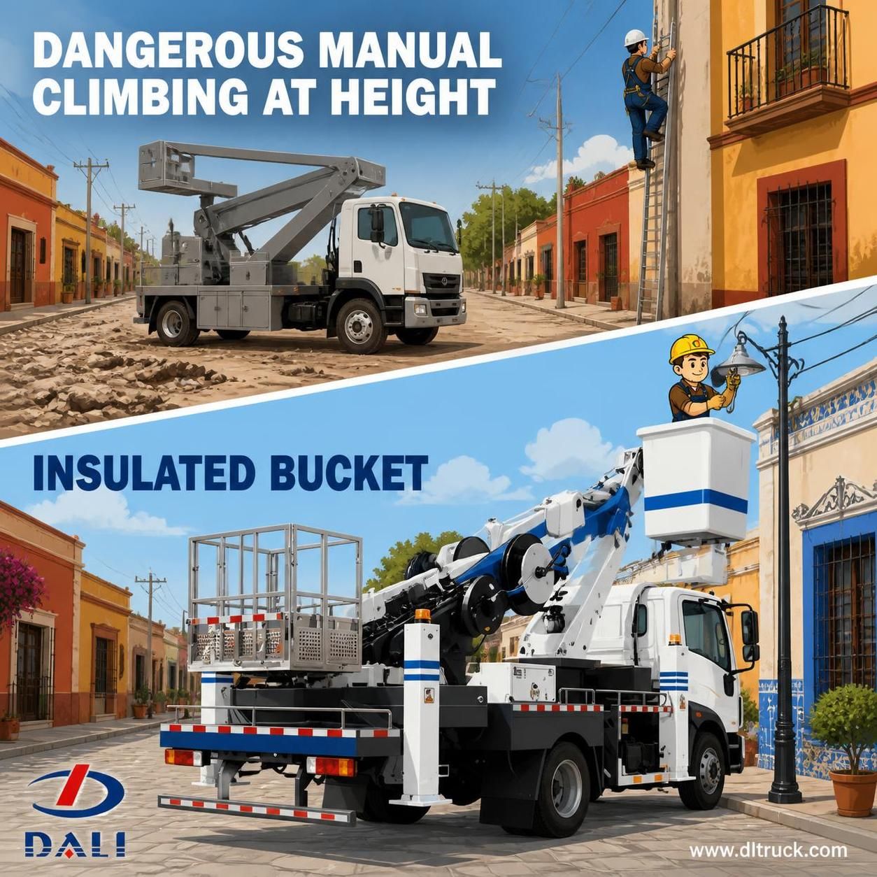 45 Meters High Altitude Working Truck - Chengli Factory Direct - pain point 1 ad image